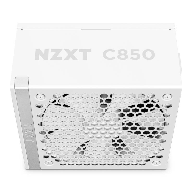Fuente/PSU NZXT C850 80 Plus Gold 850W ATX 3.1 PCIE 5.0 Modular Blanco