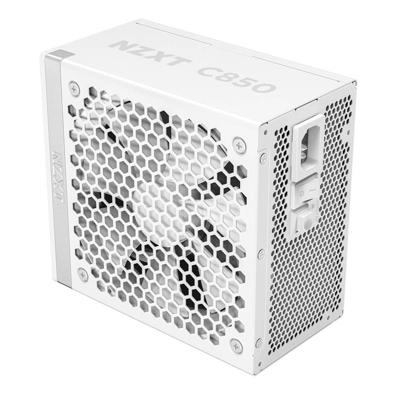 Fuente/PSU NZXT C850 80 Plus Gold 850W ATX 3.1 PCIE 5.0 Modular Blanco