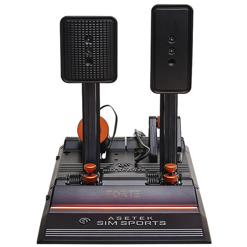 Pedales Asetek SimSports Forte SimRacing Acelerador Freno