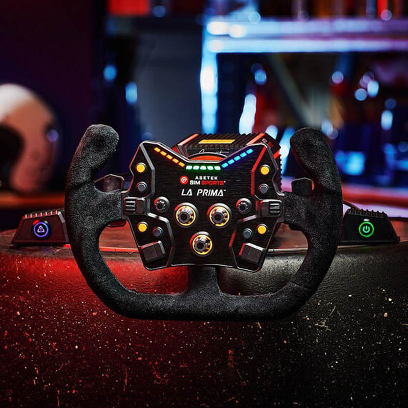Accesorio Asetek SimSports GT Open D Llanta Ante Negro
