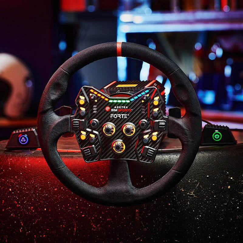 Accesorio Asetek SimSports GT Llanta Round Comfort Negro