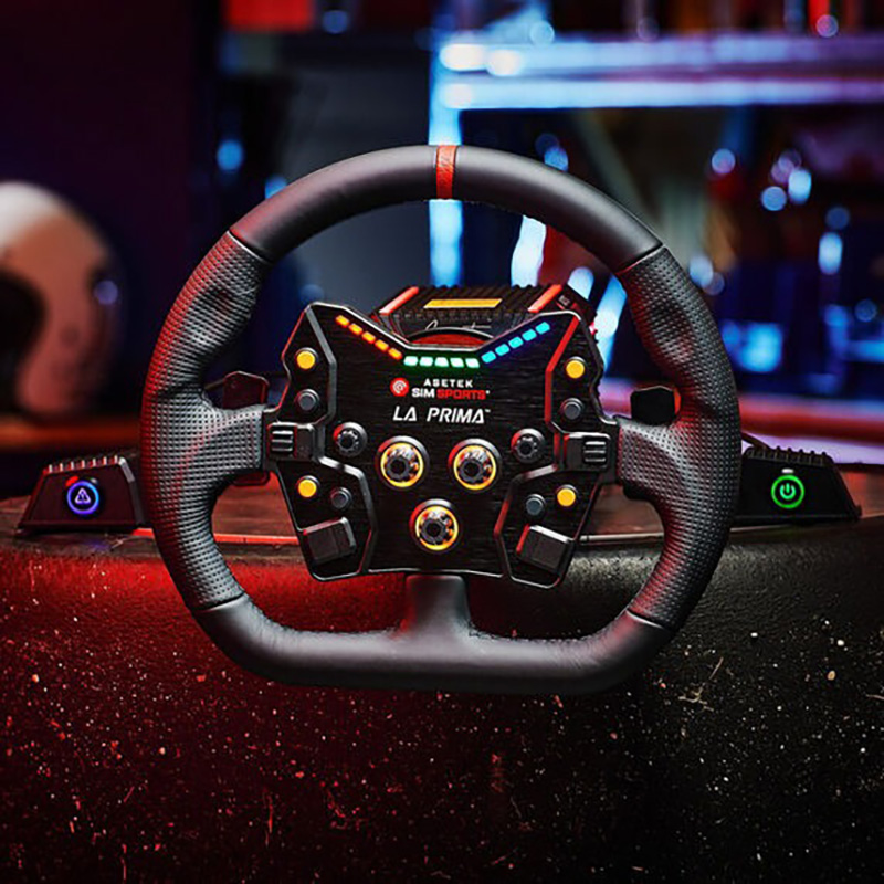 Accesorio Asetek SimSports La Prima GT Botonera Volante Negro