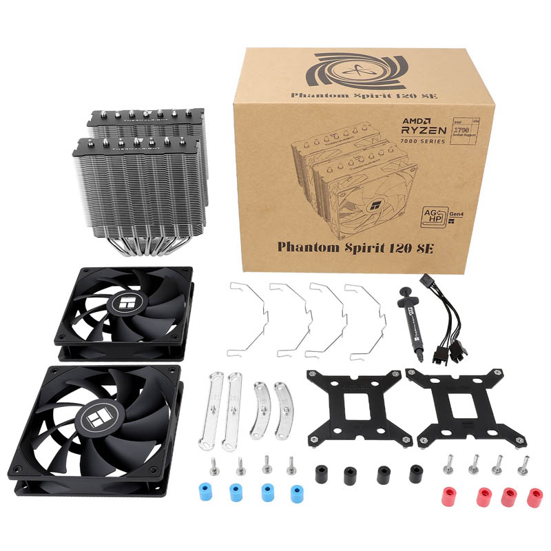 Disipador CPU ThermalRight Phantom Spirit 120 SE Negro