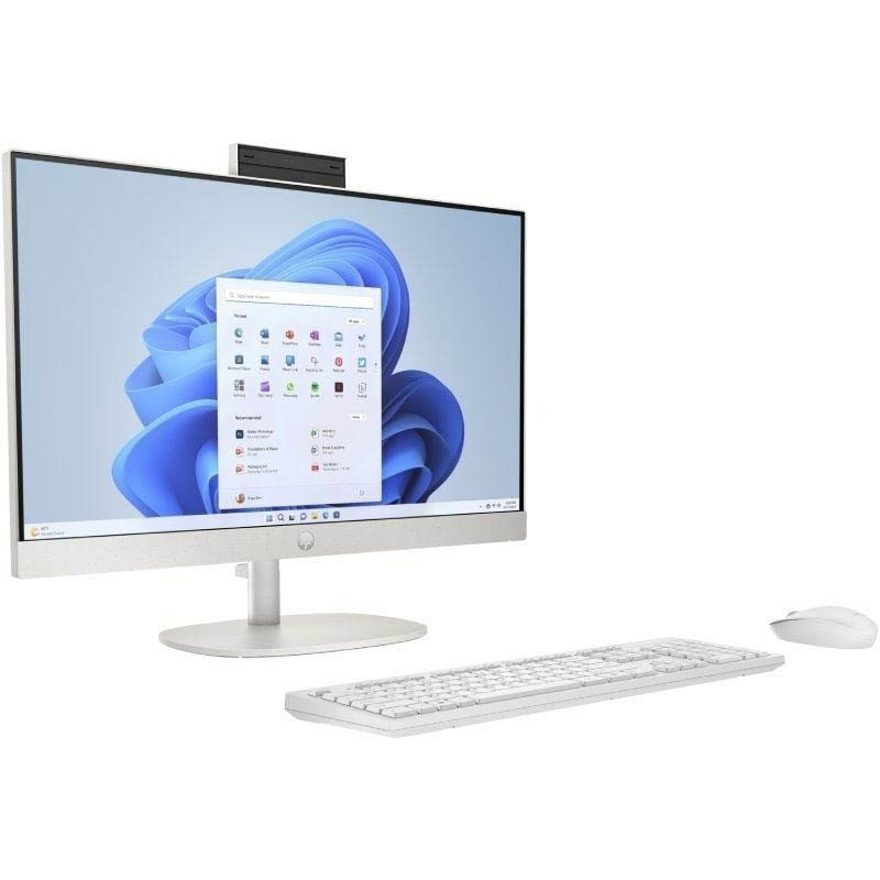 PC Todo En Uno HP 24-CR0038NS i3-1315U 8GB 512GB 24 pulgadas W11H Blanco