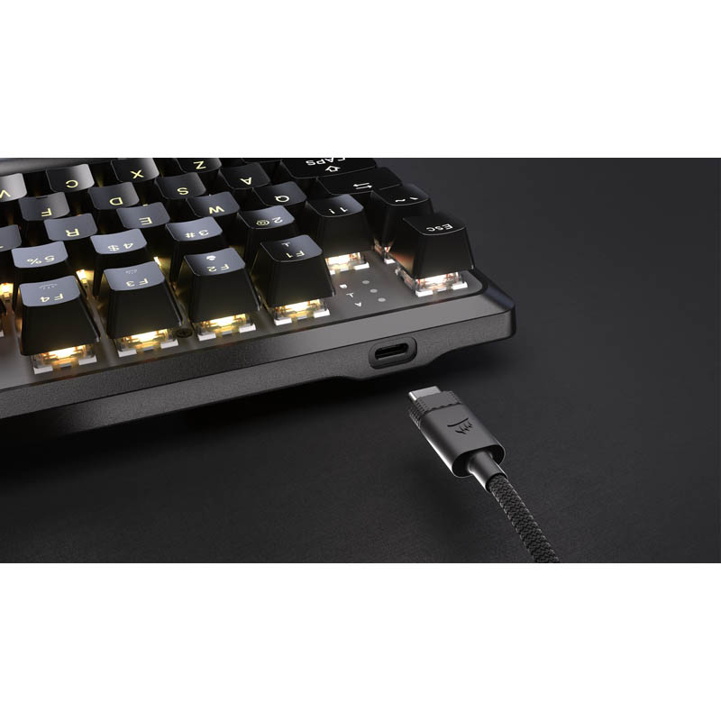 Teclado Corsair K70 Core TKL RGB Switch MLX Red Negro