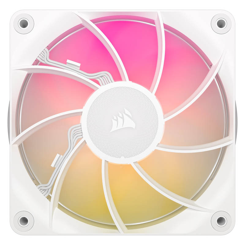 Ventilador Corsair RX120 MAX RGB 120mm Blanco