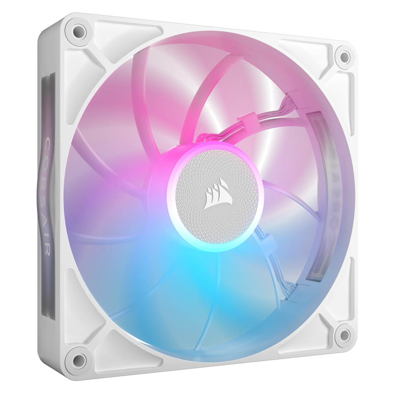 Ventilador Corsair RX140 MAX RGB Dual Pack Blanco