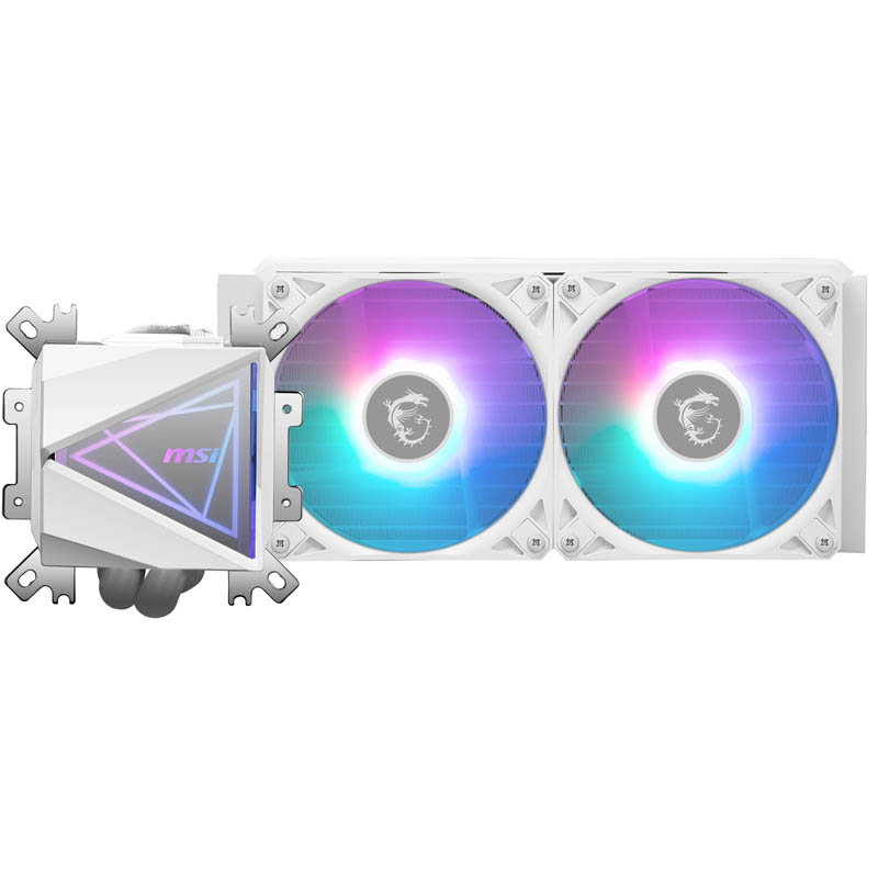 Kit Refrigeración Líquida MSI MAG CORELIQUID I240 ARGB Blanco