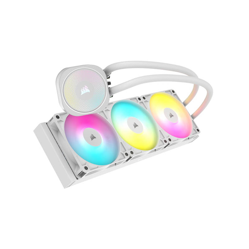 Kit Refrigeración Líquida Corsair iCUE NAUTILUS ARGB 360 RS Blanco