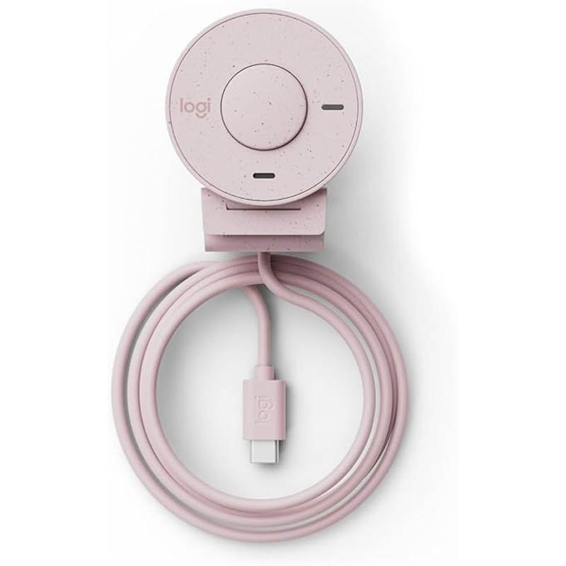 Webcam Logitech BRIO 300 FHD USB-C Rosa