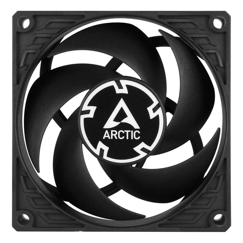 Ventilador Arctic Cooling P8 PWM PST CO 80mm Negro