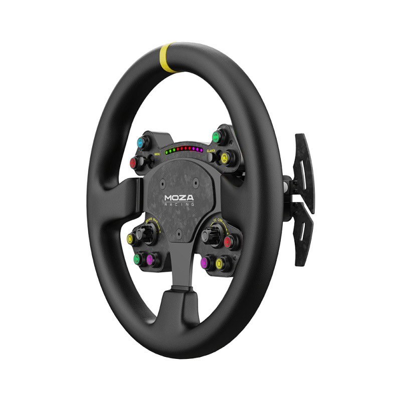 Volante Moza Racing RS V2 Cuero
