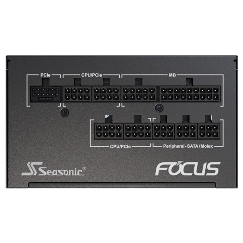 Fuente/PSU Seasonic Focus GX V4 80 Plus Gold 750W ATX 3.1 PCIE 5.1 Modular