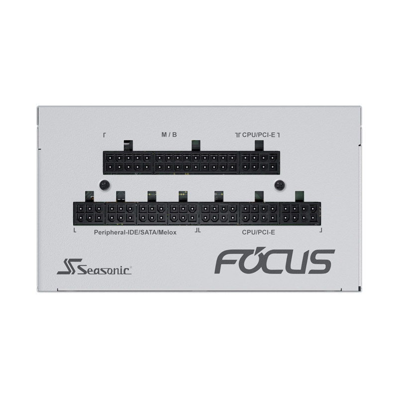 Fuente/PSU Seasonic Focus GX V4 80 Plus Gold 750W ATX 3.0 PCIE 5.0 Modular Blanco