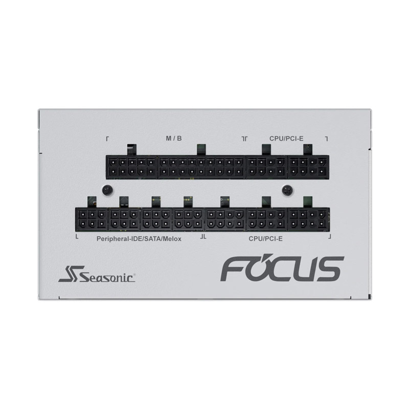 Fuente/PSU Seasonic Focus GX V4 80 Plus Gold 1000W ATX 3.0 PCIE 5.0 Modular Blanco