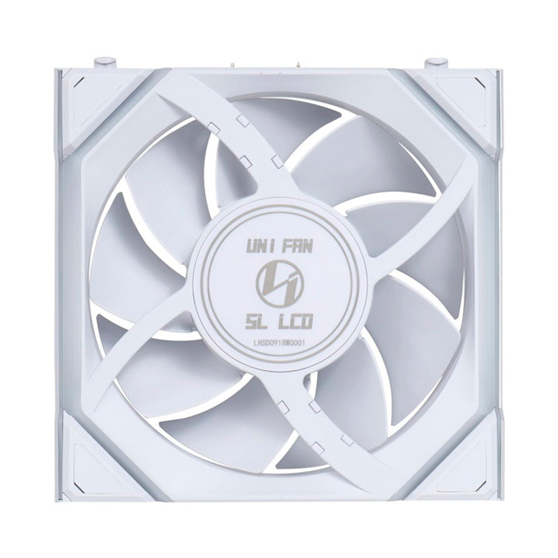 Ventilador Lian Li Uni Fan SL LCD ARGB 120mm Triple Pack Wireless Blanco