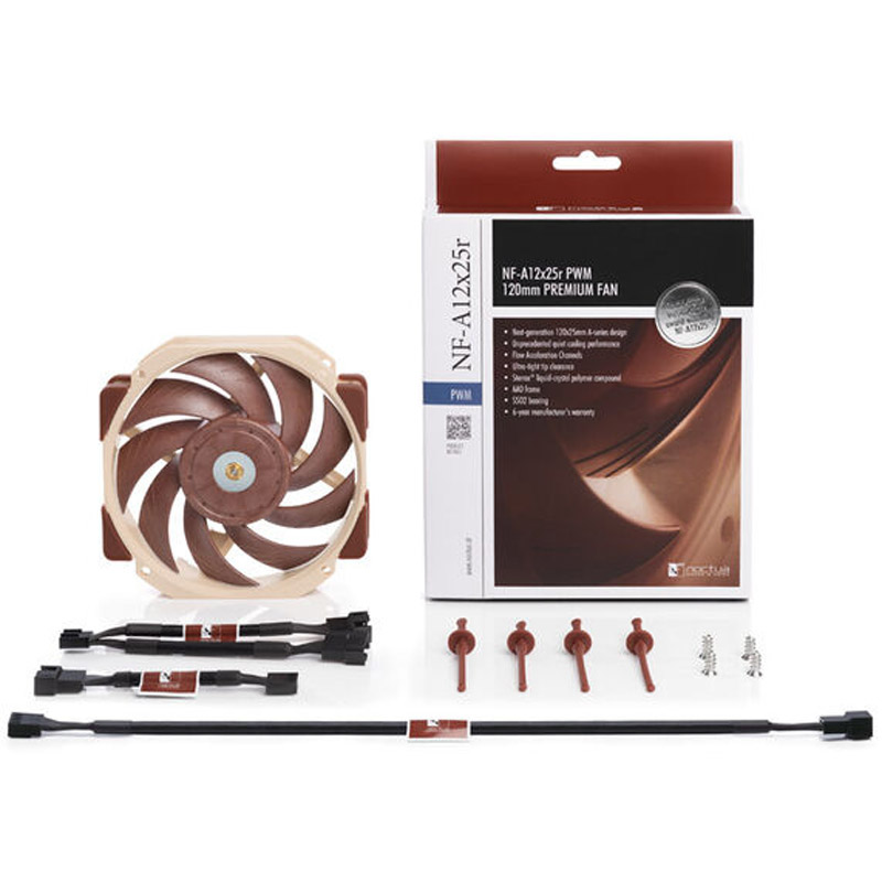 Ventilador Noctua NF-A12X25R PWM 120mm