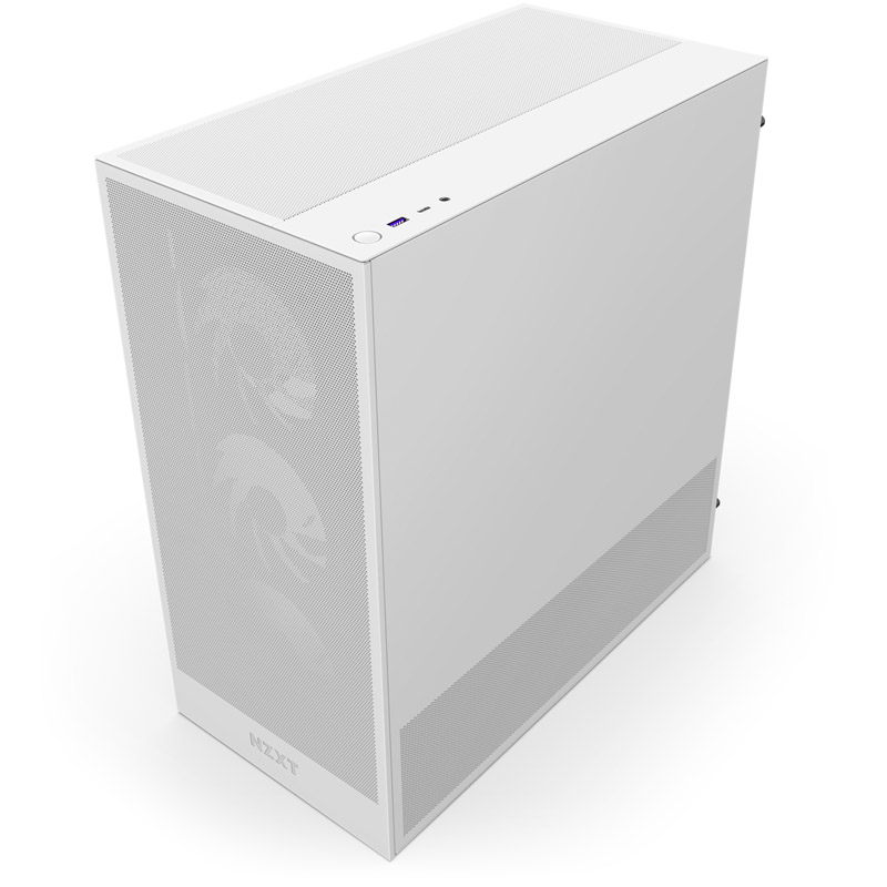 Caja/Torre NZXT H5 Flow RGB Blanco