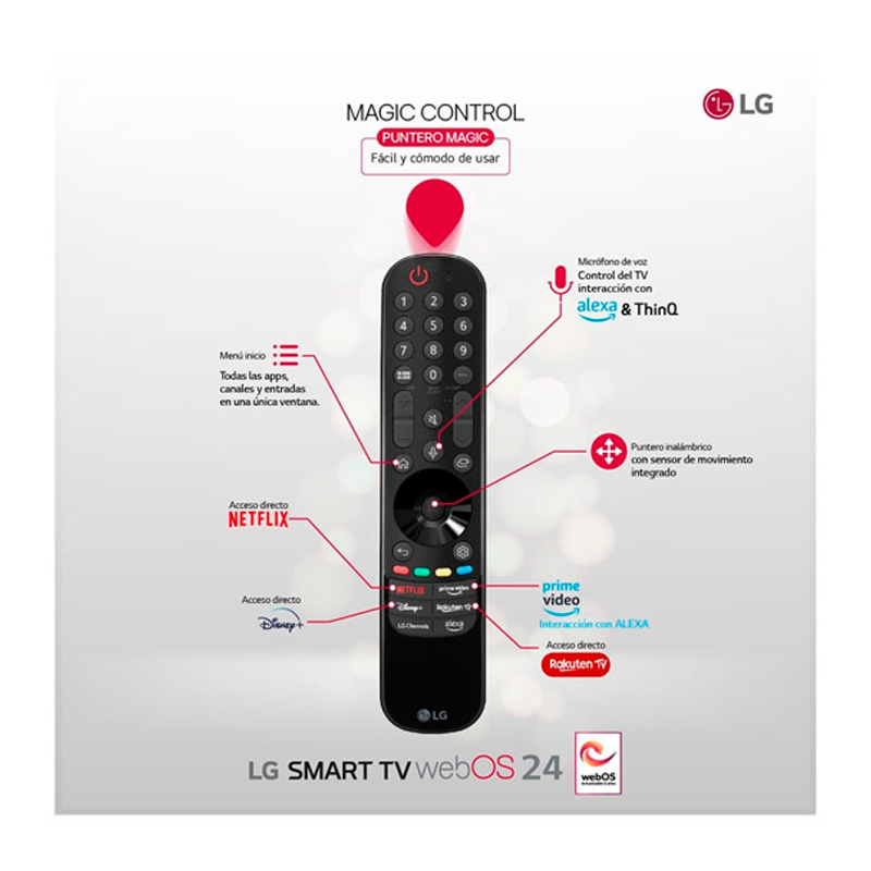 TV/Televisión LG AI 55UT91006LA 55 pulgadas Smart TV LED UHD 4K 60Hz HDMI 2.1 HDR