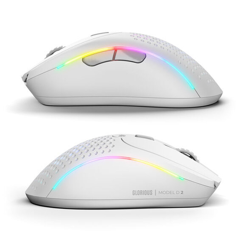Ratón Glorious Model D 2 RGB 26000 Dpi Wireless Blanco