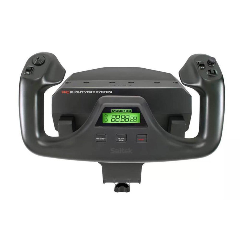 Volante Logitech Flight Yoke System Con Palanca De Mandos Negro
