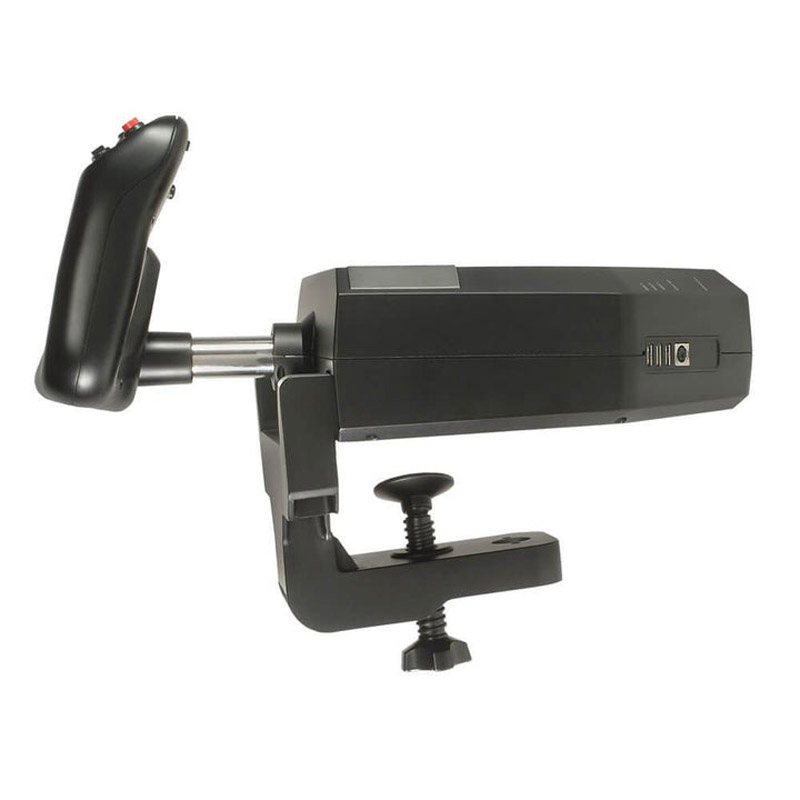 Volante Logitech Flight Yoke System Con Palanca De Mandos Negro