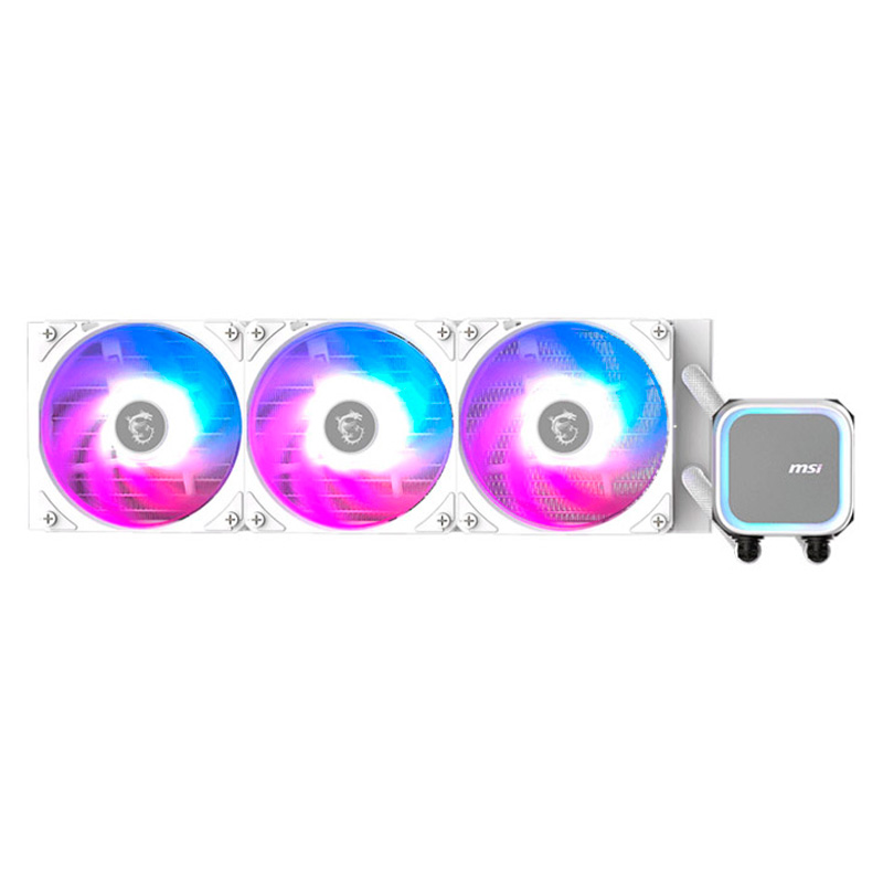 Kit Refrigeración Líquida MSI MAG CORELIQUID A13 ARGB 360 Blanco
