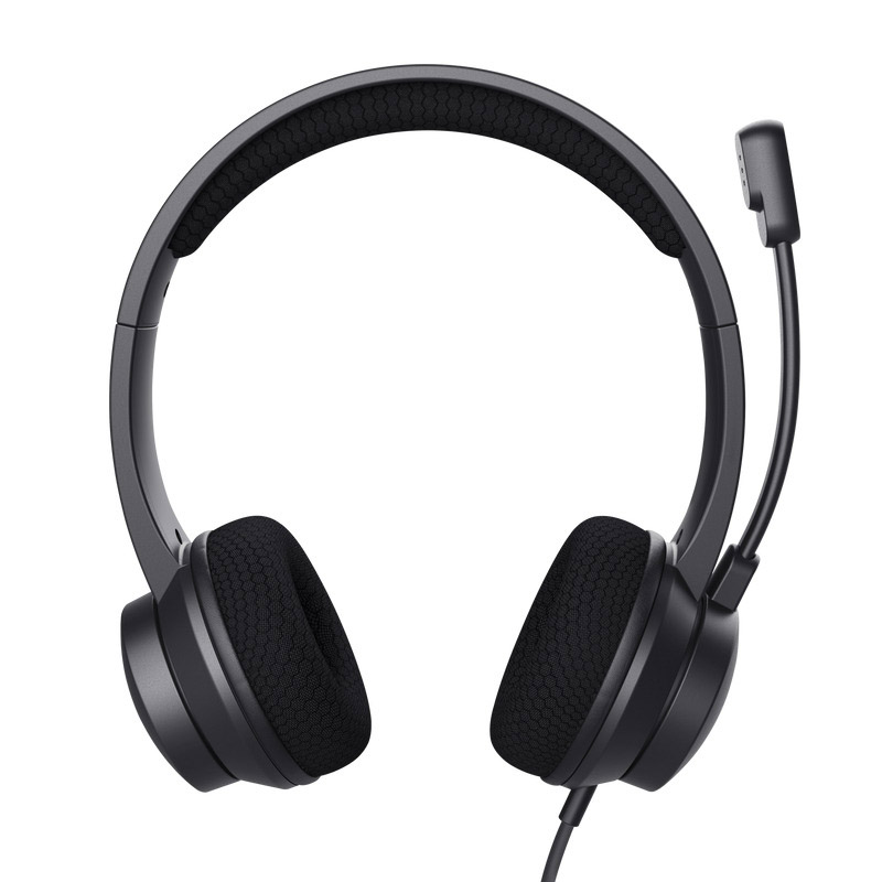 Auriculares Trust Ayda USB ENC Negro