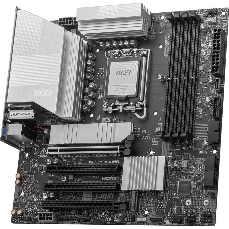 Placa Base MSI PRO B860M-A WIFI Socket 1851