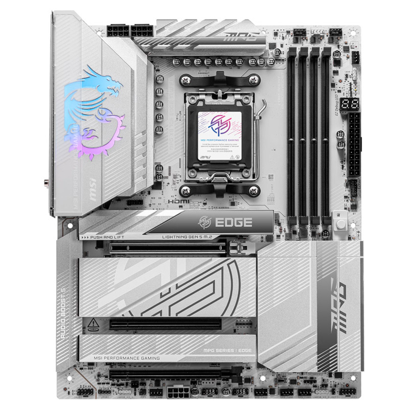 Placa Base MSI MPG X870E EDGE TI WIFI Socket AM5