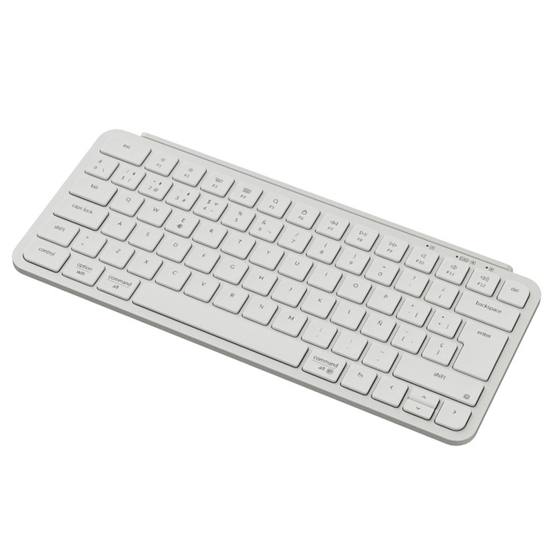 Teclado para Mac y Windows Keychron B1 Pro ISO-ES Ivory White