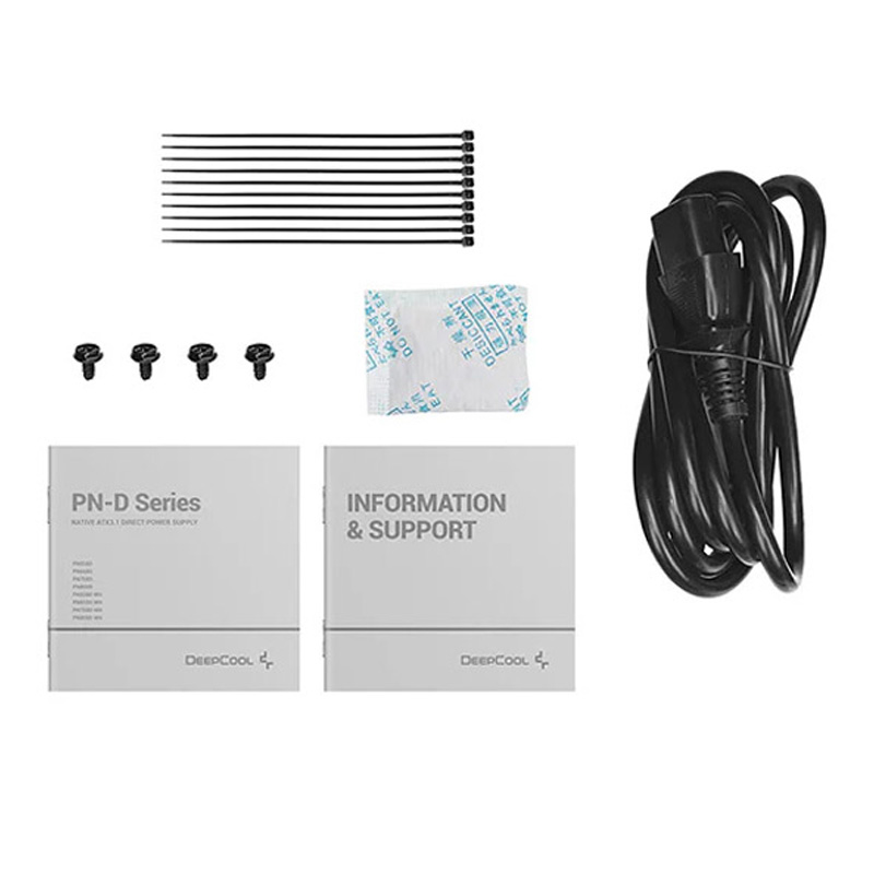 Fuente/PSU DeepCool PN750D 80 Plus Gold 750W ATX 3.0 PCIE 5.0 Negro