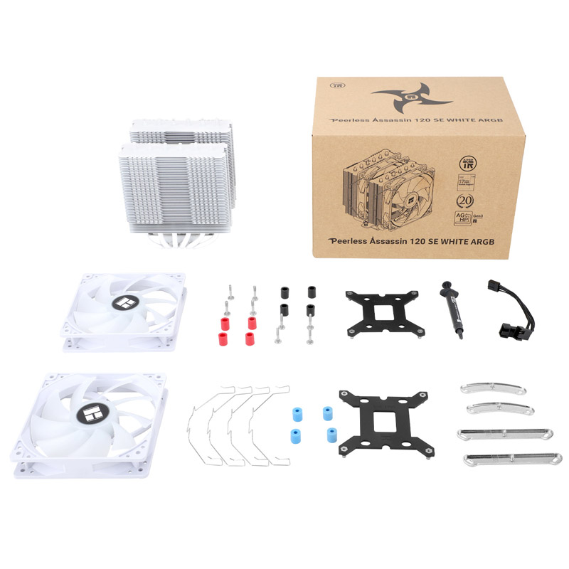 Disipador CPU ThermalRight Peerless Assassin 120 SE ARGB Blanco