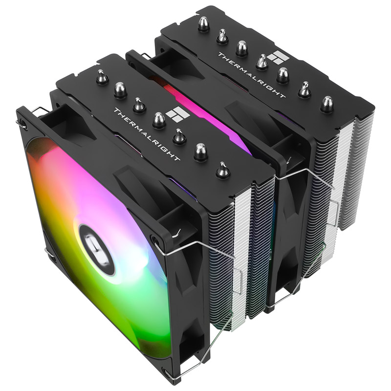 Disipador CPU ThermalRight Phantom Spirit 120 SE ARGB Negro