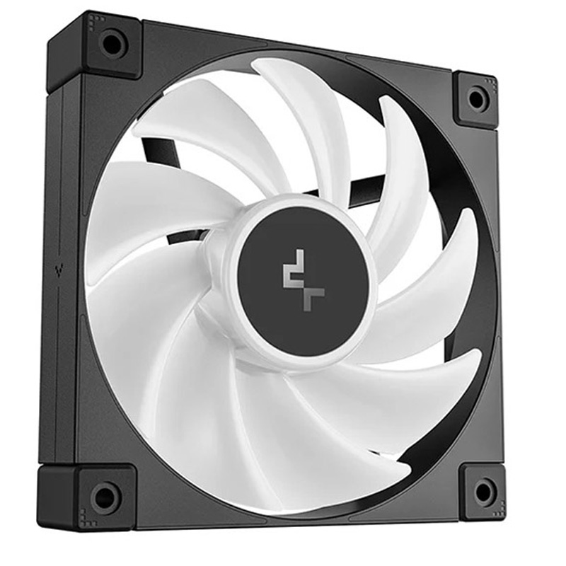 Ventilador DeepCool FD12 ARGB 120mm Triple Pack Negro