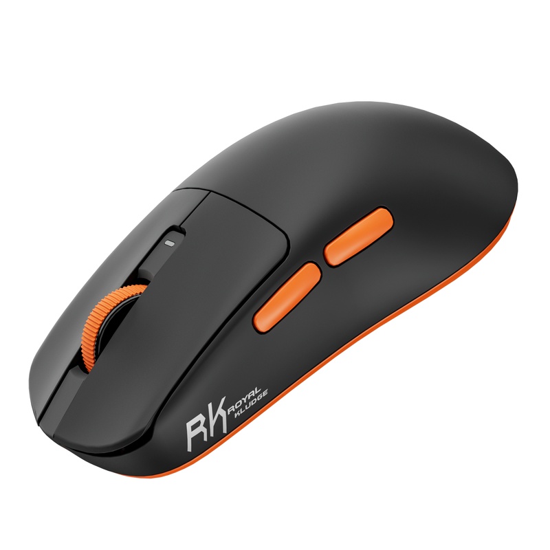 Ratón Royal Kludge RKM30 12000 Dpi 41g Wireless Black Orange