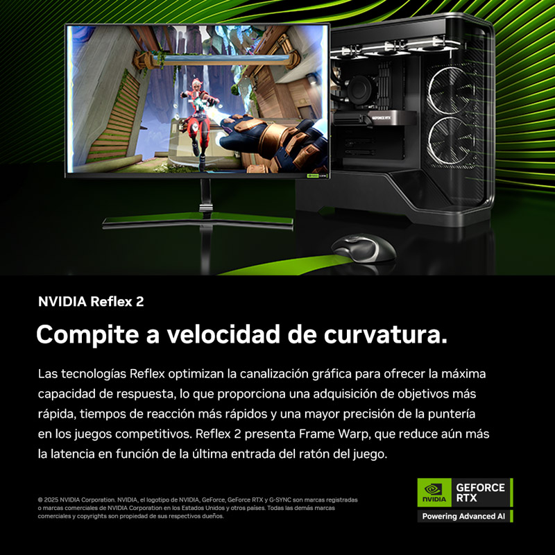 Tarjeta Gráfica MSI GeForce RTX 5070 VENTUS 2X OC 12GB GDDR7 DLSS4