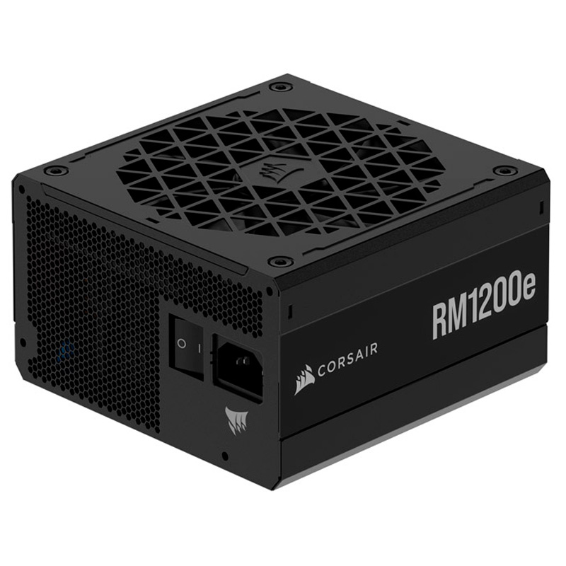 Fuente/PSU Corsair RM1200e 80 Plus Gold 1200W ATX 3.1 PCIE 5.1 Modular Negro