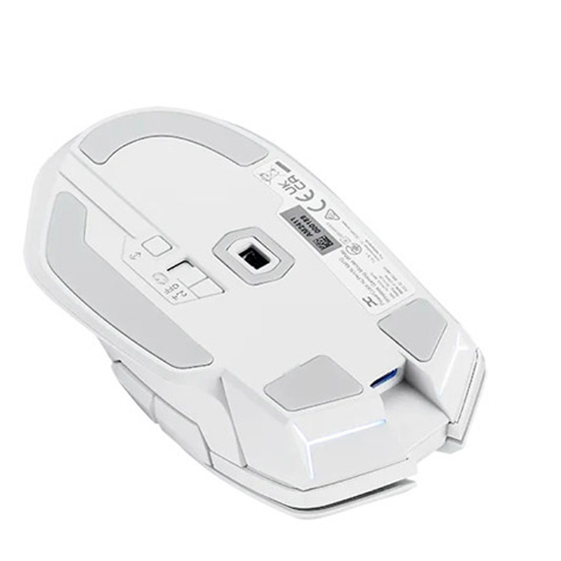 Ratón Powercolor Alphyn AM10 26000 Dpi Wireless Blanco