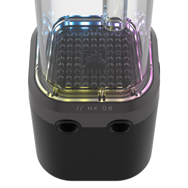 Depósito/Bomba Corsair iCUE LINK XD6 Elite RGB Negro