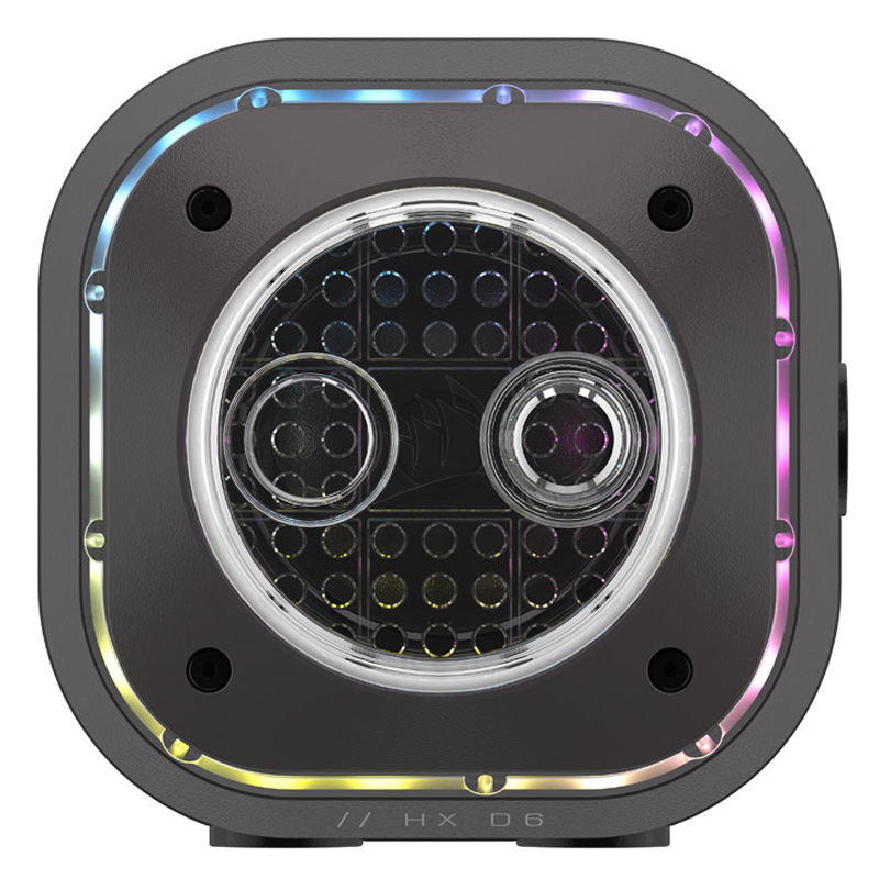 Depósito/Bomba Corsair iCUE LINK XD6 Elite RGB Negro