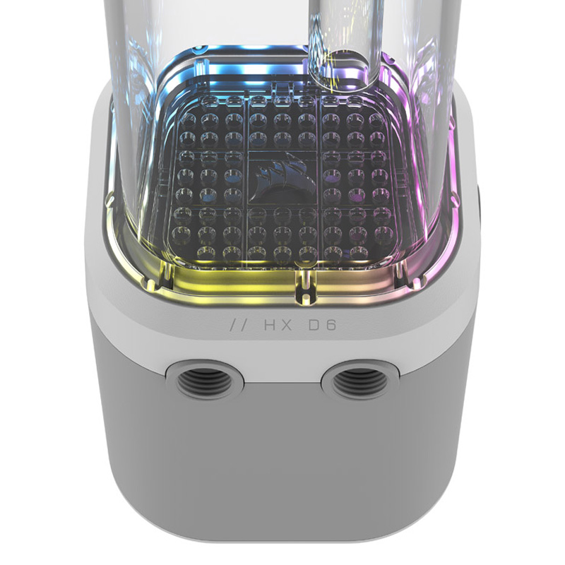 Depósito/Bomba Corsair iCUE LINK XD6 Elite RGB Blanco