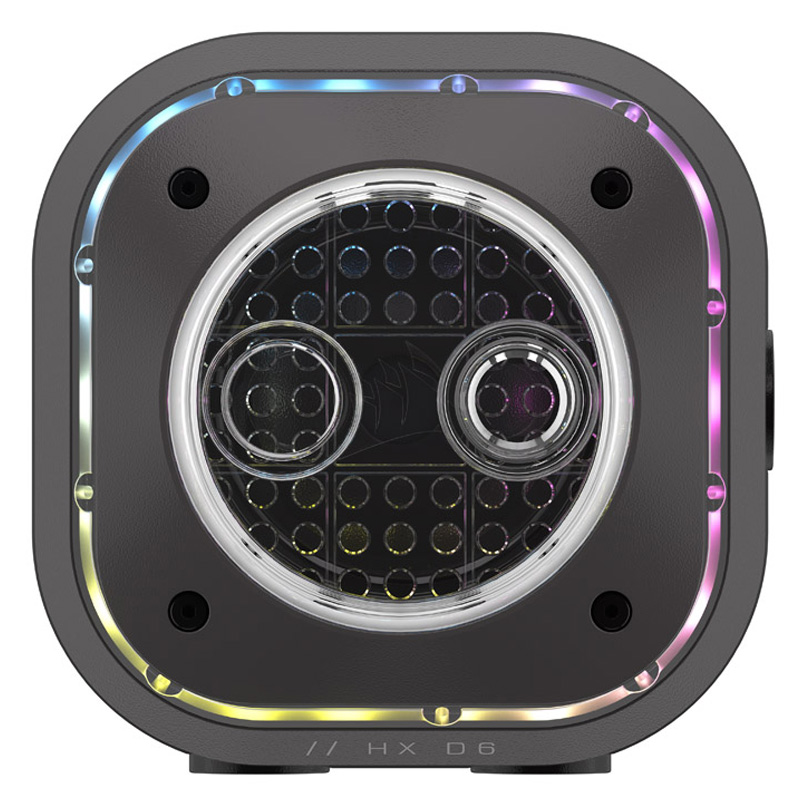 Depósito/Bomba Corsair iCUE LINK XD6 Elite LCD RGB Negro