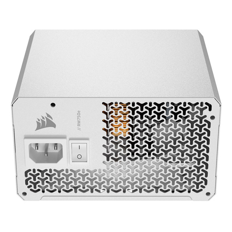 Fuente/PSU Corsair RM750e 2025 80 Plus Gold 750W ATX 3.1 PCIE 5.1 Modular Blanco