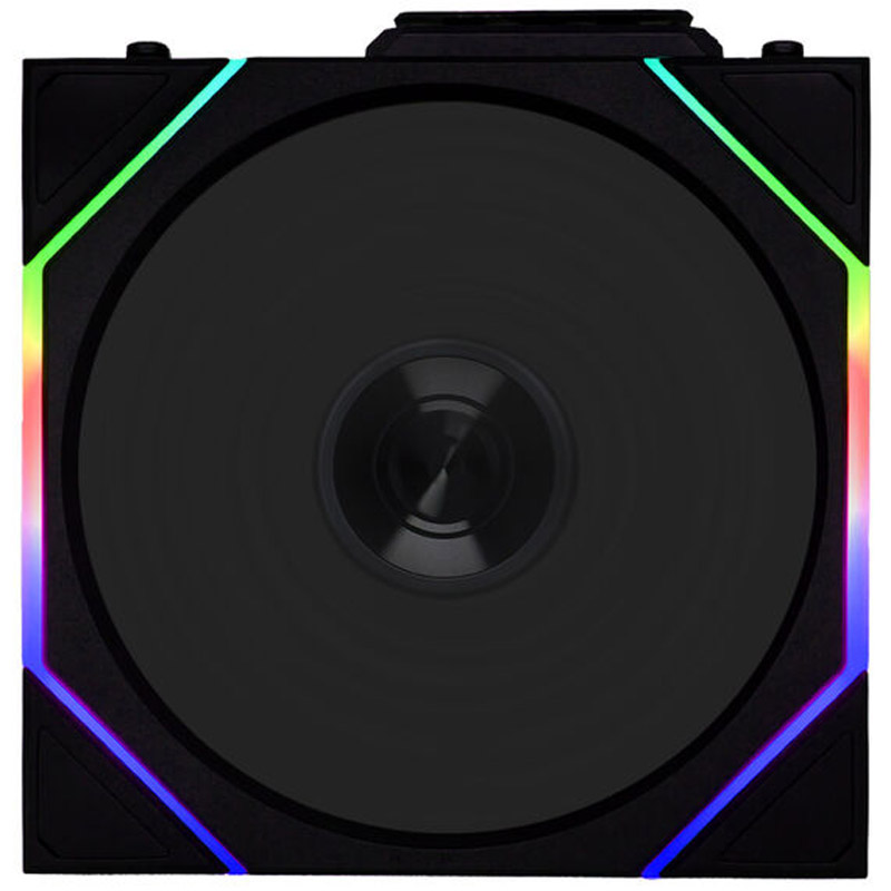 Ventilador Lian Li Uni Fan TL120 Wireless ARGB Reverse Blade 120mm Triple Pack Negro