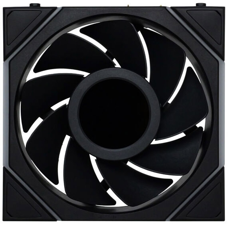 Ventilador Lian Li Uni Fan TL120 Wireless LCD ARGB Reverse Blade 120mm Triple Pack Negro
