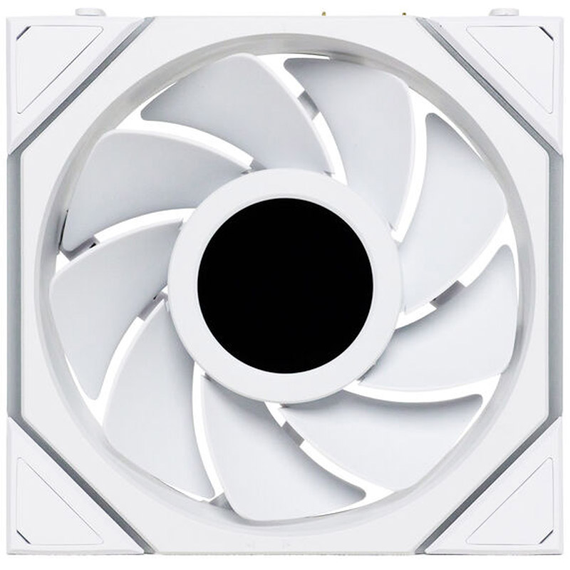 Ventilador Lian Li Uni Fan TL120 Wireless LCD ARGB Reverse Blade 120mm Triple Pack Blanco