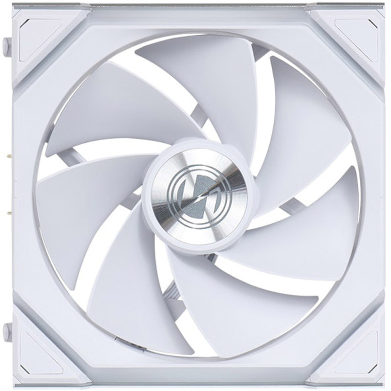 Ventilador Lian Li Uni Fan SL120 Wireless ARGB Reverse Blade 120mm Triple Pack Blanco