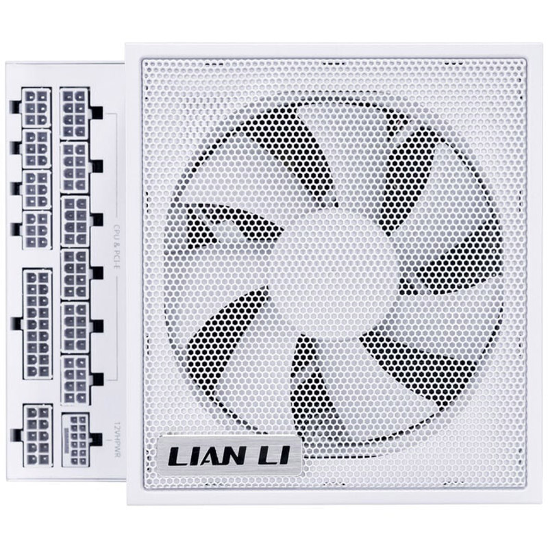 Fuente/PSU Lian Li Edge EG0850 80 Plus Platinum 850W ATX 3.1 PCIE 5.1 Modular Blanco