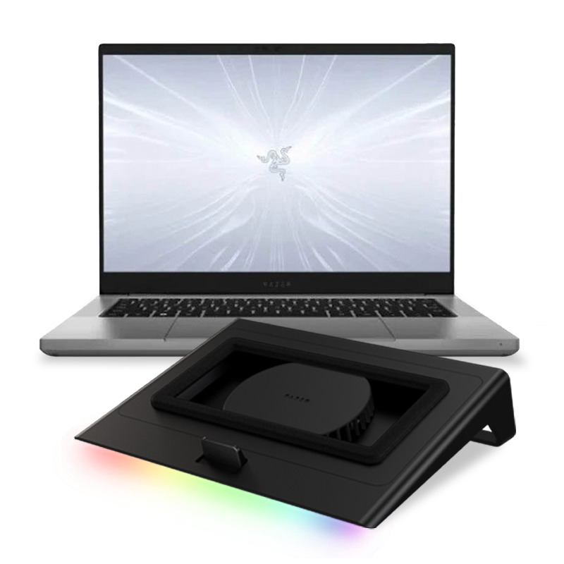 Pack  Razer Blade 14 RZ09 M3-R311 R9-8945HS RTX 4070 32GB 1TB 14 pulgadas W11H Plata + Razer Cooling Pad RGB Intel